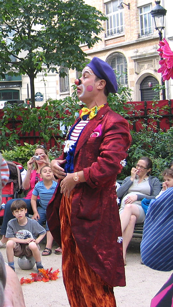 spectacle clown paris